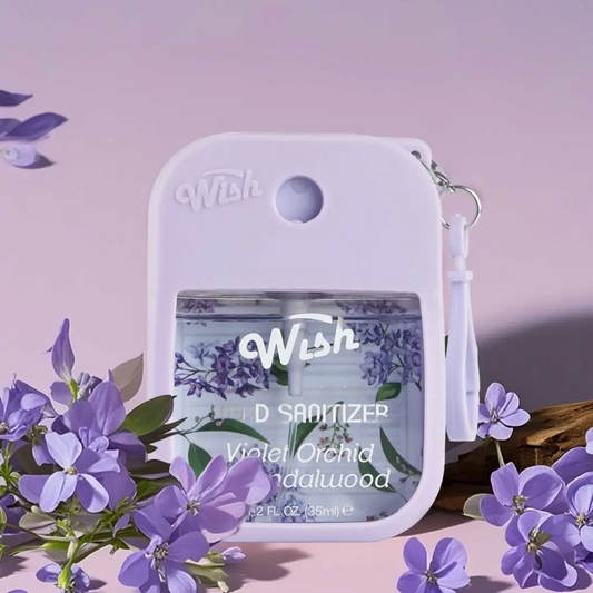 Violet Orchid & Sandalwood 1.2 oz w/ Silicone Case & Keychain