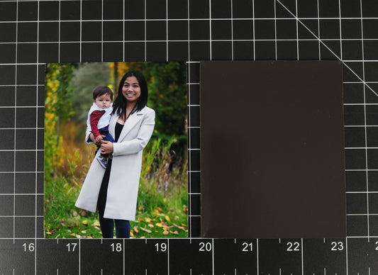3.25"x4" Flexible Photo Magnet Square Corners (Set of 4)
