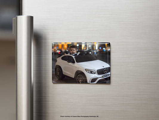 2"x3" Smart Photo Fridge Magnet (each)